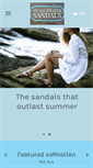 Mobile Screenshot of mysaltwatersandals.com